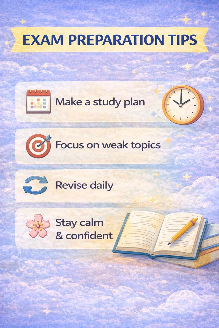 परीक्षेच्या दिवसांचे नियोजन